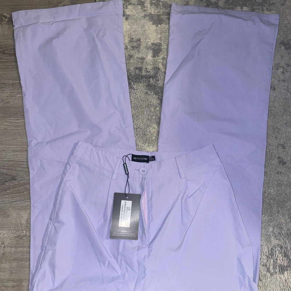 Purple Pretty Little Thing Trousers